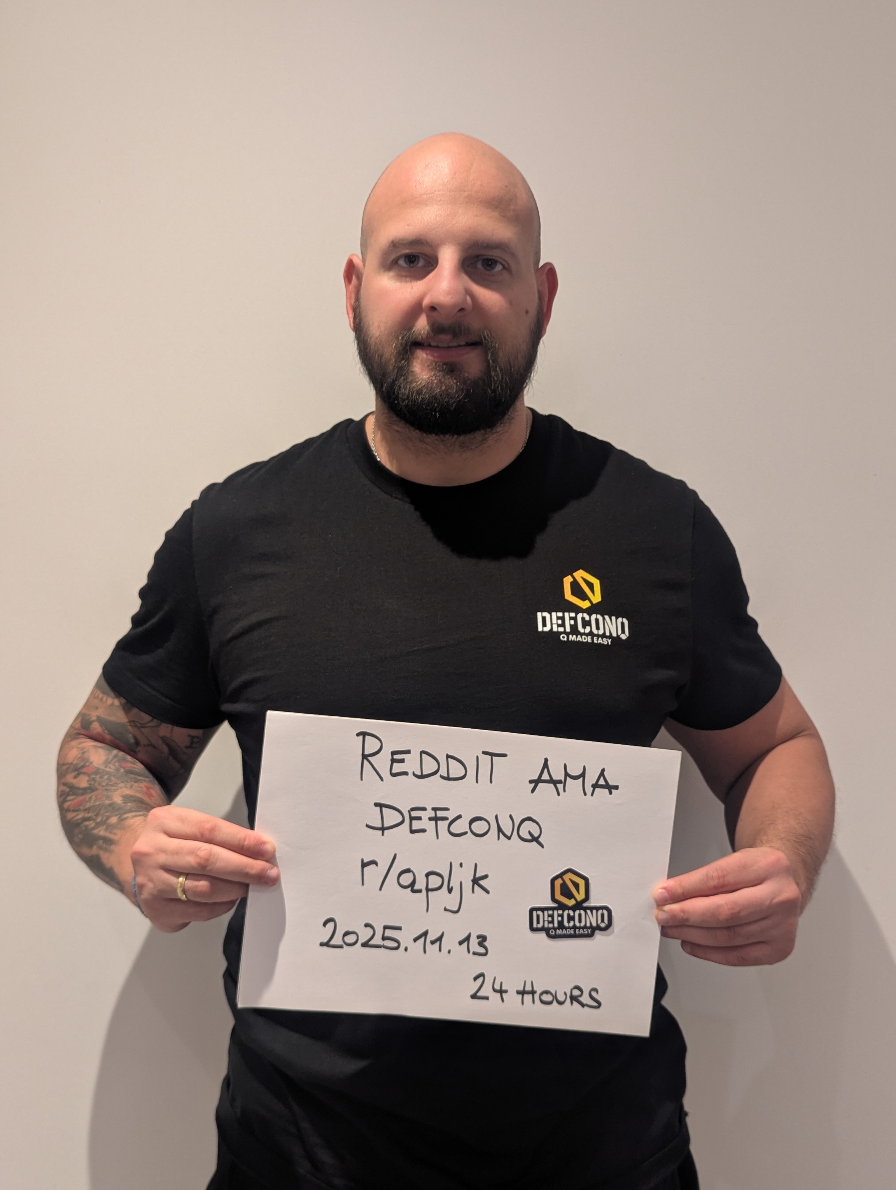 Alexander Unterrainer of DefconQ Reddit AMA
