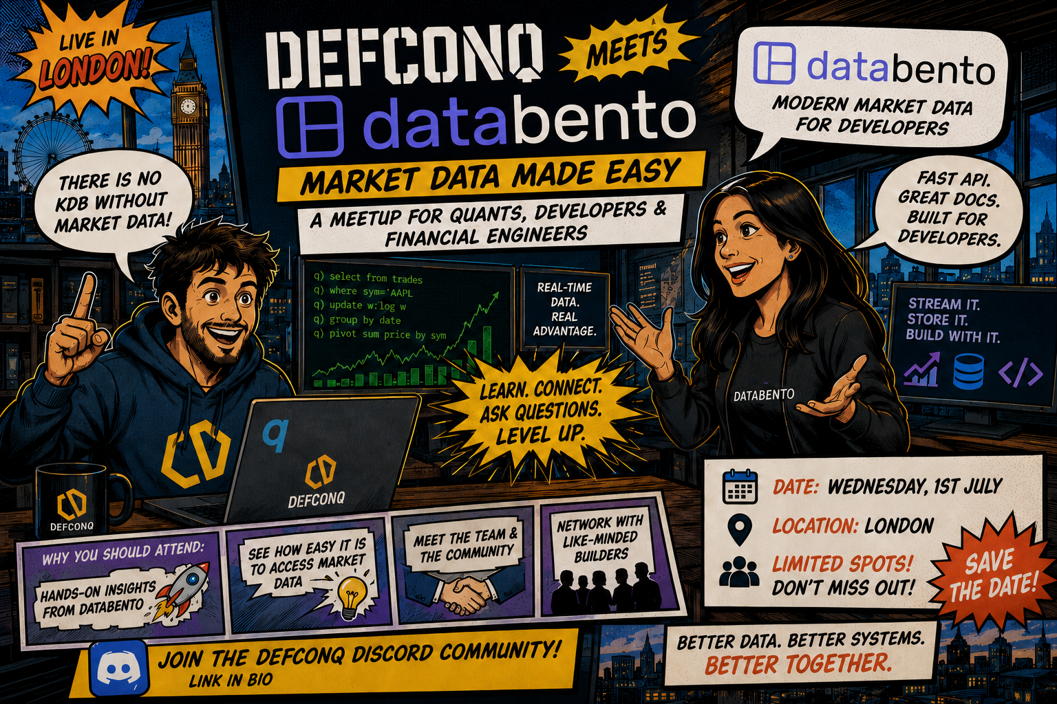DefconQ meets Databento