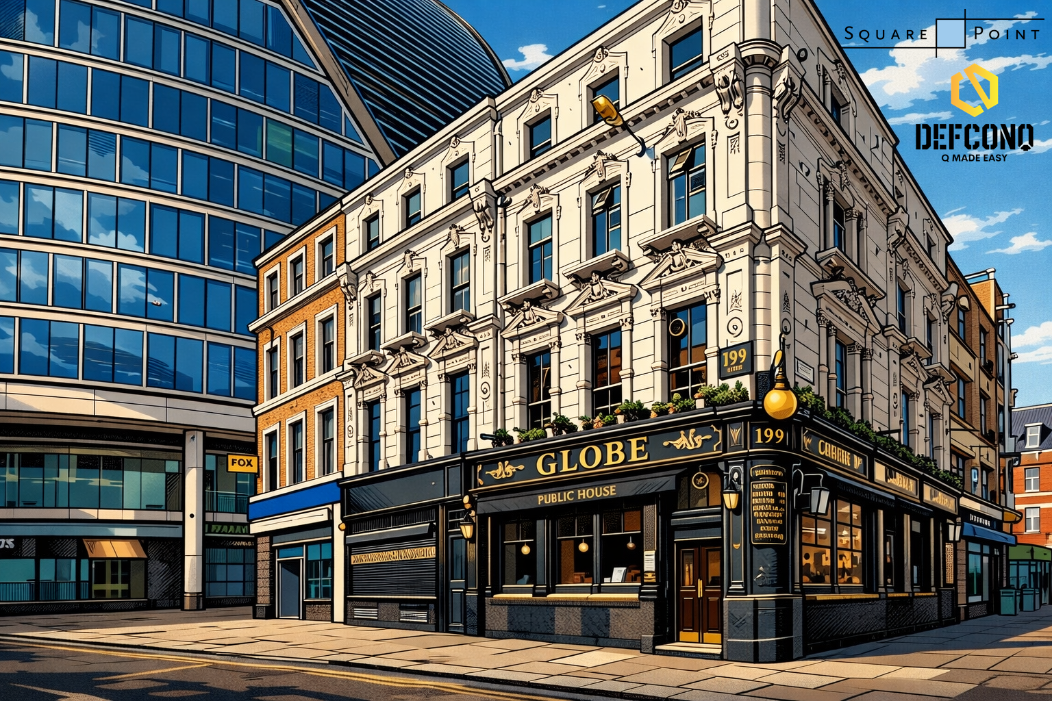 DefconQ x Squarepoint taking over the Globe