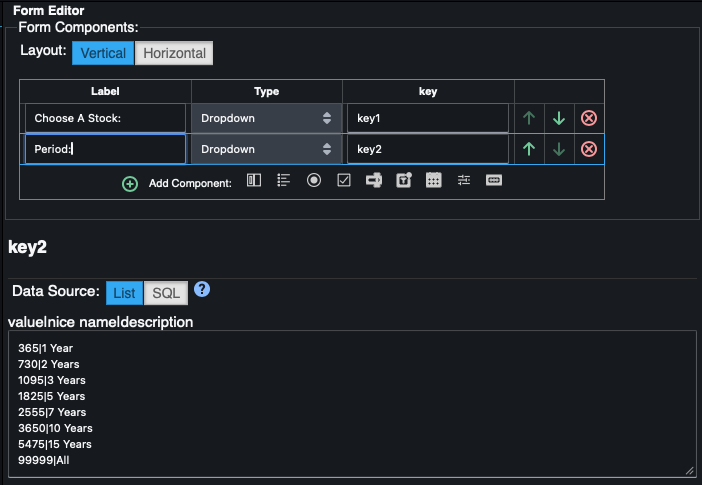 DefconQ Trading Hub Dashboard - Pulse Dashboard Period Dropdown