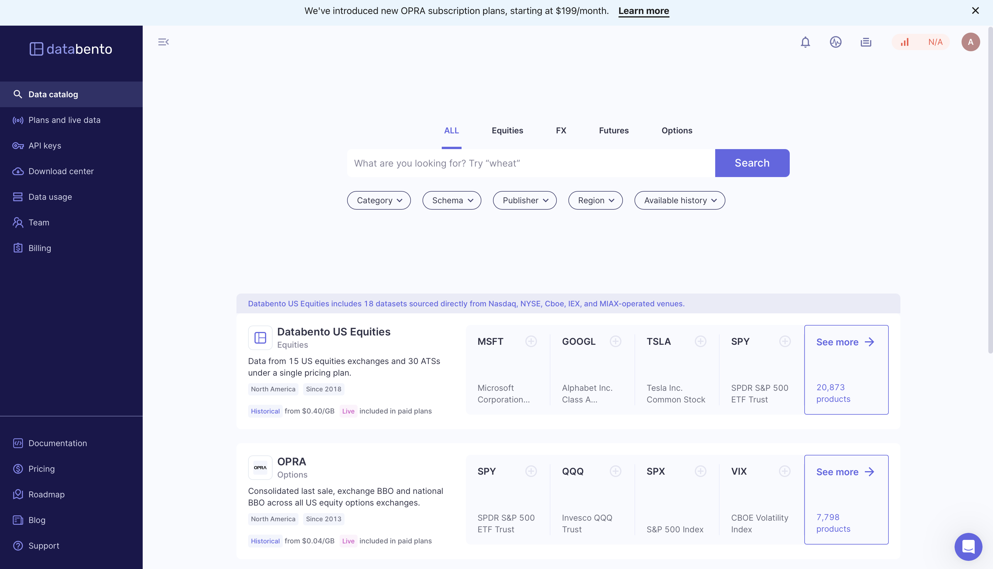 databento Dashboard