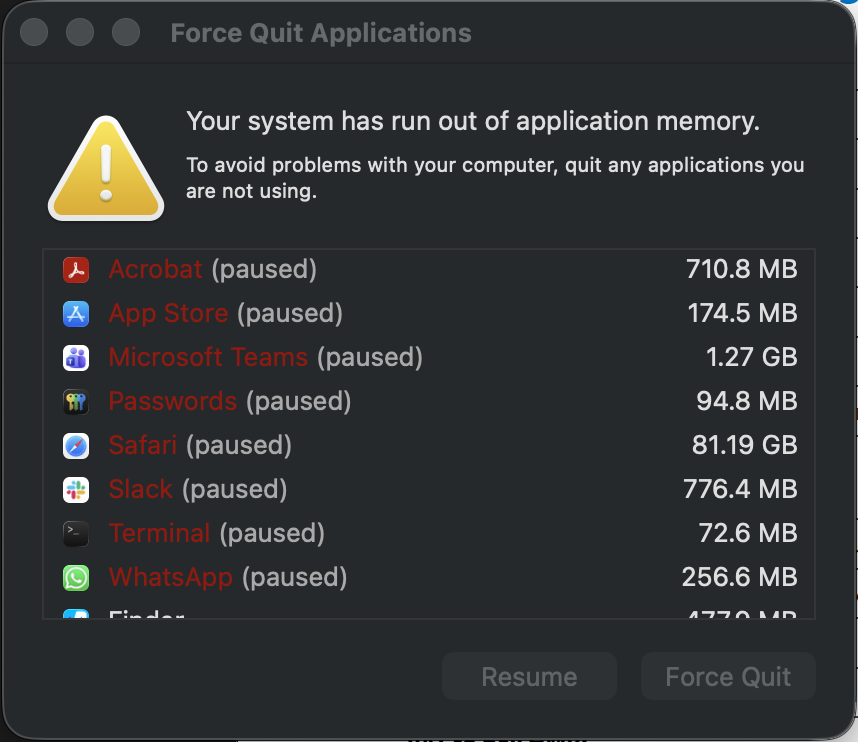 System crash due to wsfull - Part 2